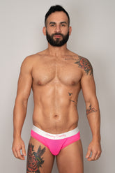 Brief Mesh Pink