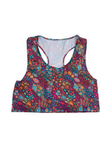 Crop Top Bohemian Art