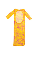 Mesh Cover up Yellow Bodies