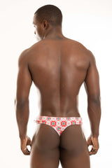 Thong Turquoise Flower