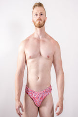 Swimbrief (Sequins) Red Heart