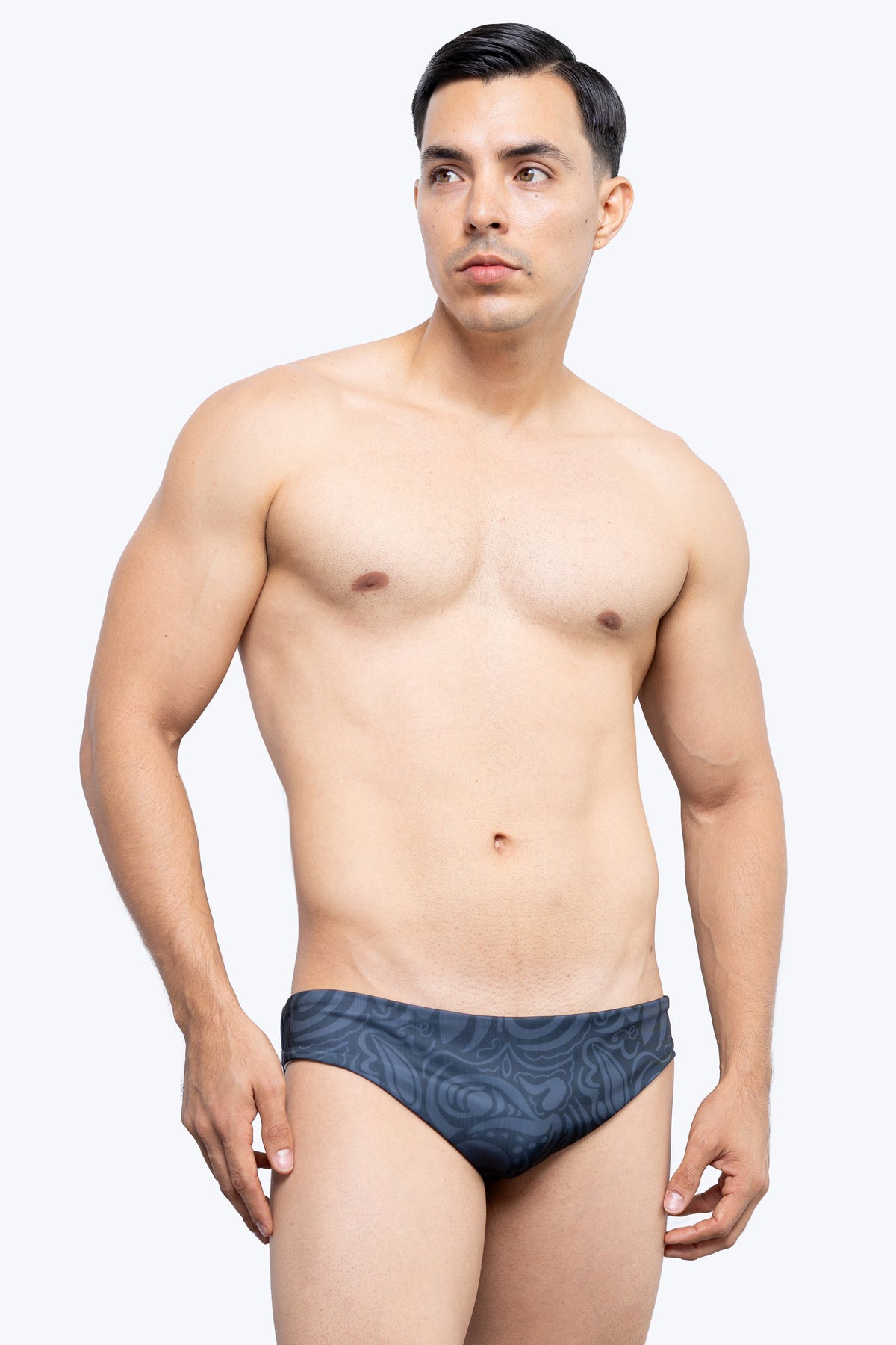 Swimbrief Reversible (Black & White)