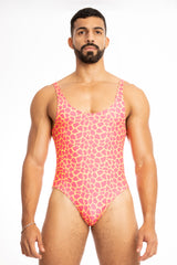 Bodysuit Fuchsia Giraffe