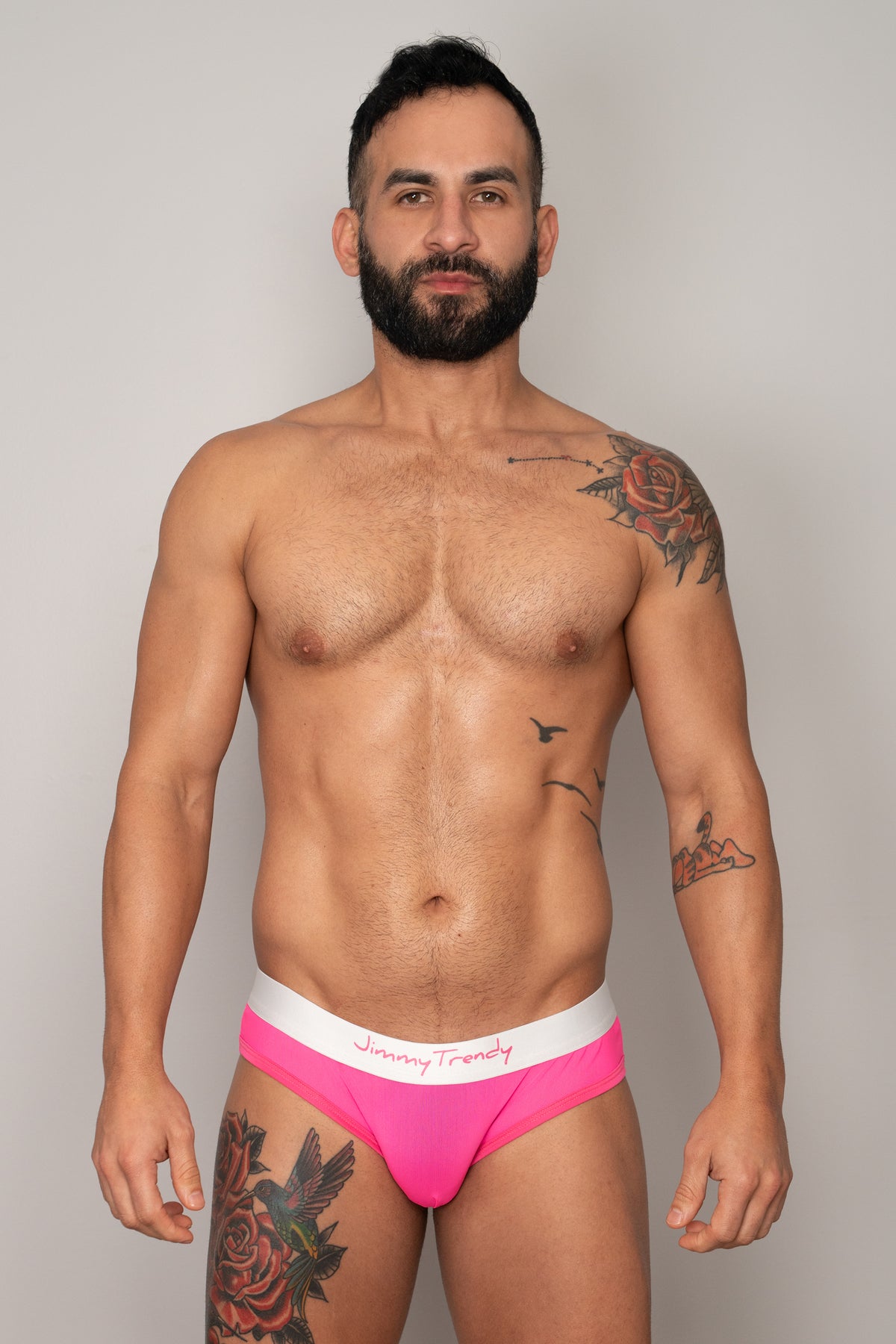 Brief Mesh Pink