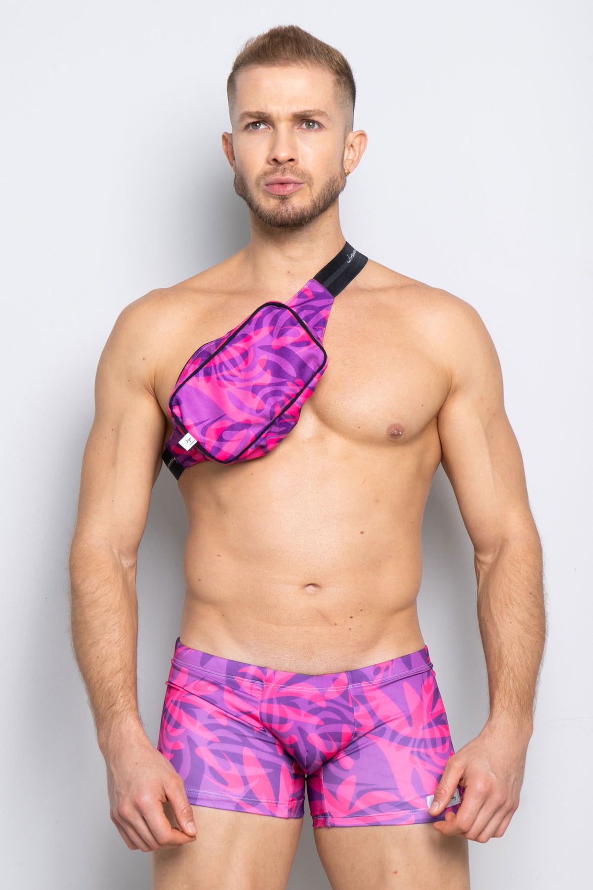 Fanny Pack Botanical Purple