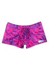 SwimBoxer Botanical Purple