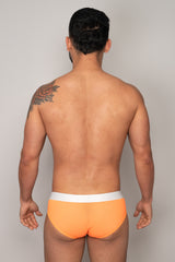 Brief Mesh Orange