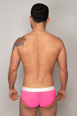 Brief Mesh Pink