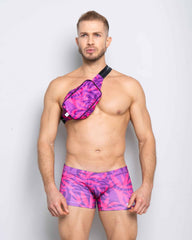 Fanny Pack Botanical Purple